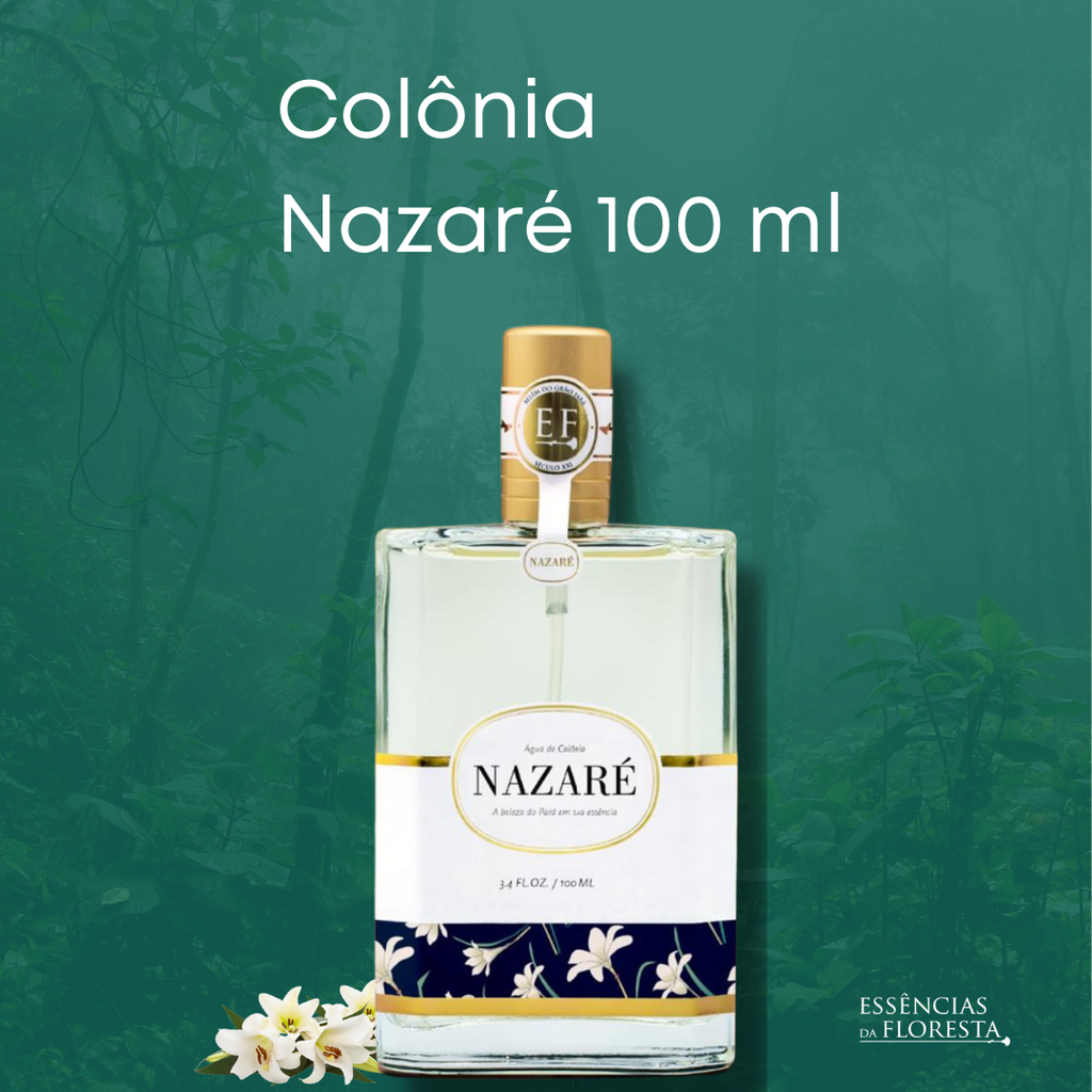 A - Colônia Nazaré - 100ml - Entrega com valor simbólico em todo Brasil